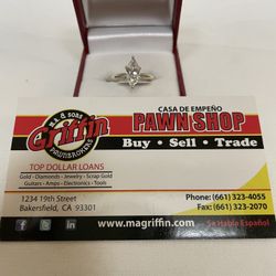 14KWG 1 1.06CT Marquise Diamond Ring 