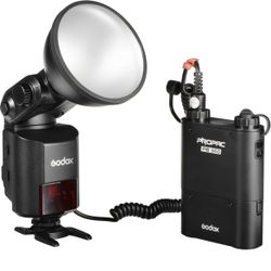 Godox AD360II-C WITSTRO TTL Portable Flash with Power Pack Kit for Canon Cameras