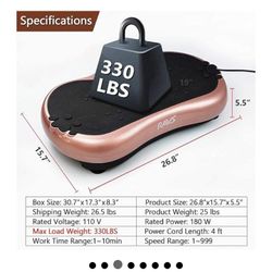 RAVZ GOLD VIBRATING PLATE