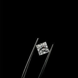 2.54 Ct Lab Grown Princess Shape Certified Diamond 