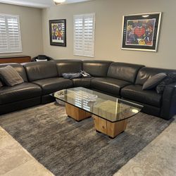 Leather Couch 