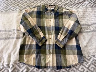 Krazy Kat Linen Button Down