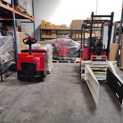 Various Warehouse Equipment -- All Electric