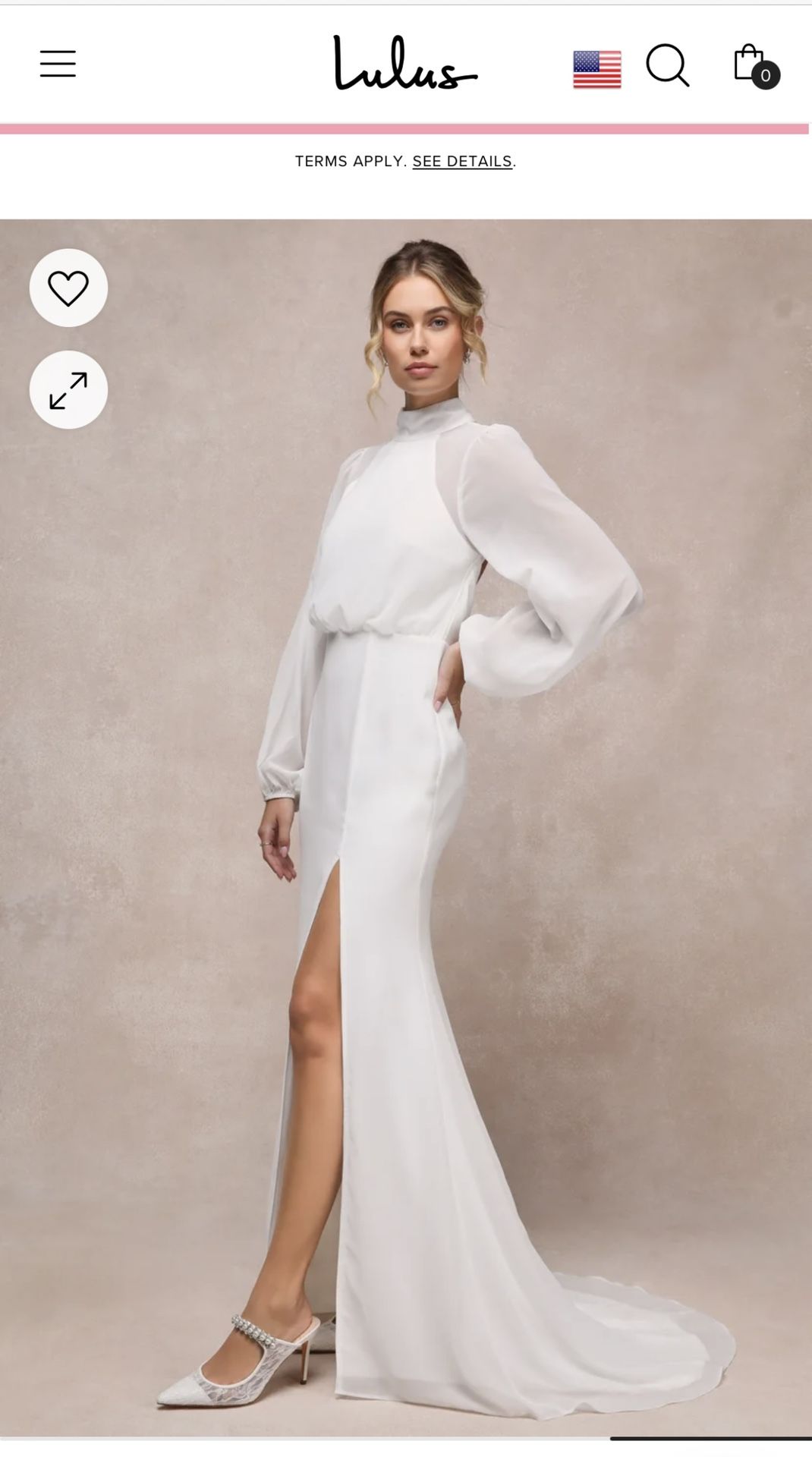 Lulus White Luxury Dress