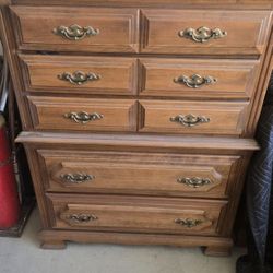 Vintage Wooden Bedroom And Kitchen Sets. Will Sell All Together Or By Piece 
