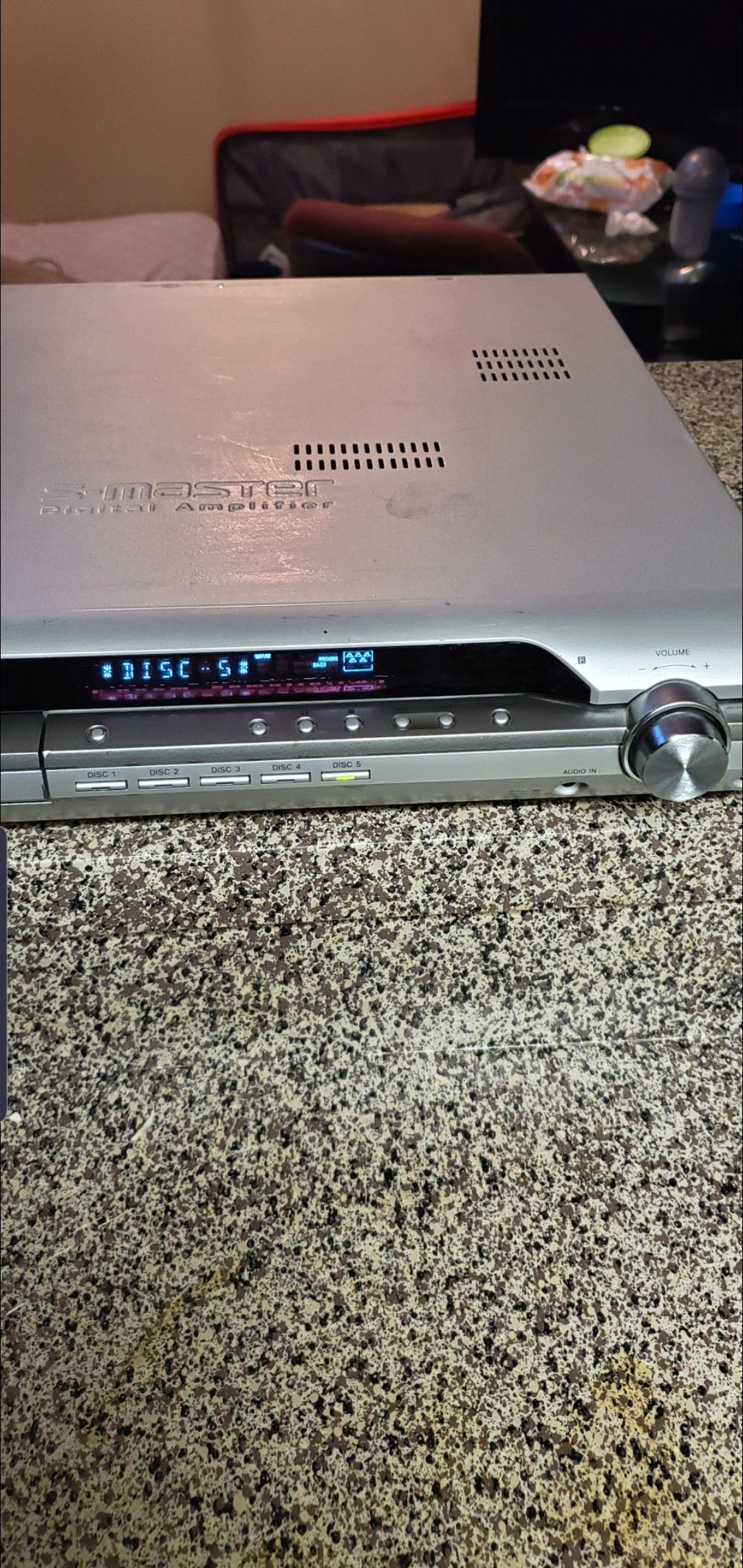 sony 5cd changer dvd receiver.