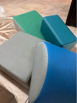 Kids foam climbing/balance shapes