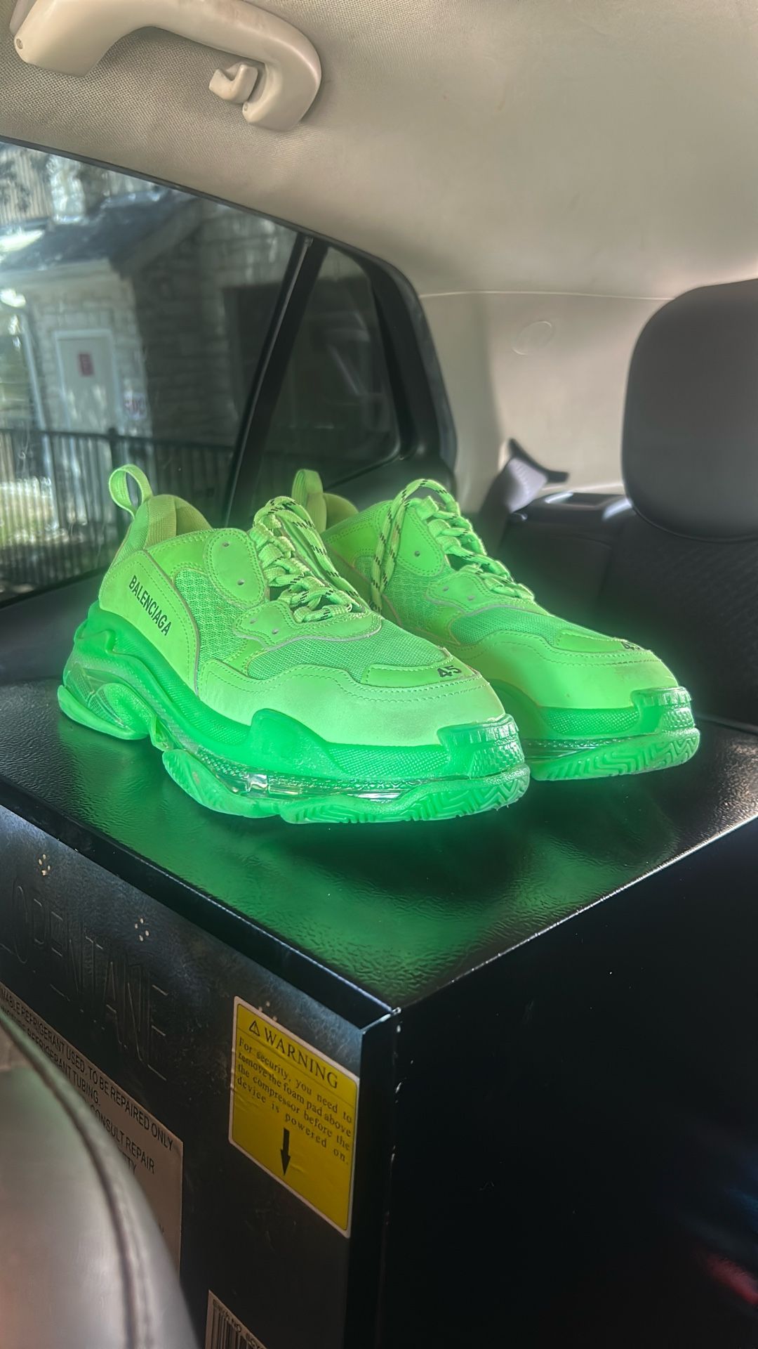 Balenciaga Triple S Neon Green