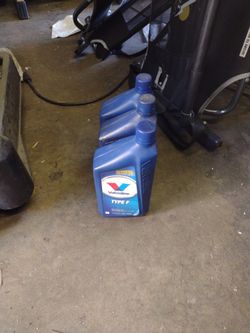 Valvoline Type F Transmission Fluid 3 Quart New