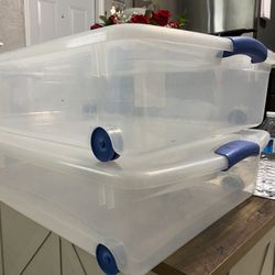 Storage Containers Set Of 2 - 30$