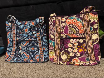 Vera Bradley cross body bags.