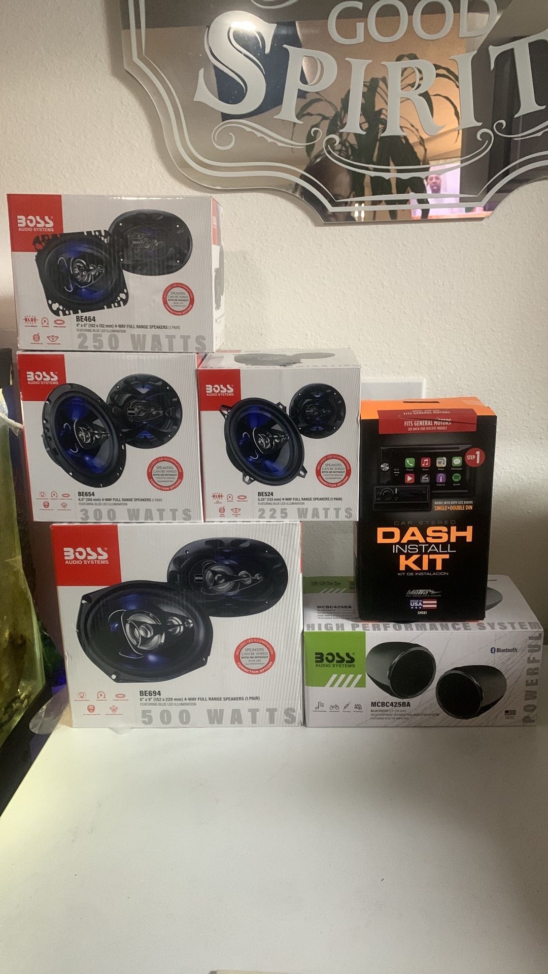 Car speakers