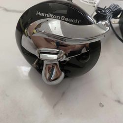 Hamilton Beach Walk n Cut Electric Can Opener for Kitchen Black & Chrome