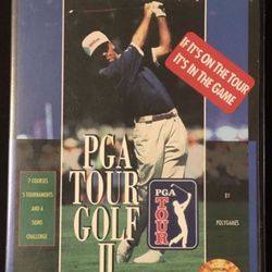 EA PGA TOUR GOLF 2 SEGA GENESIS 1992 