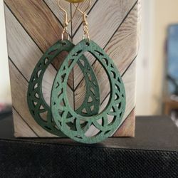 Sage Green  Earrings 