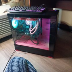 Black And Pink Gaming PC