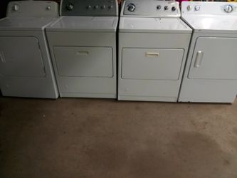 Gas dryer starting at $100 they all work great