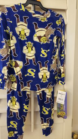 N. Peoria Brand New Shrek Donkey Pant Shirt Nite Time Size 4T Please Read The For Pick Up Location 