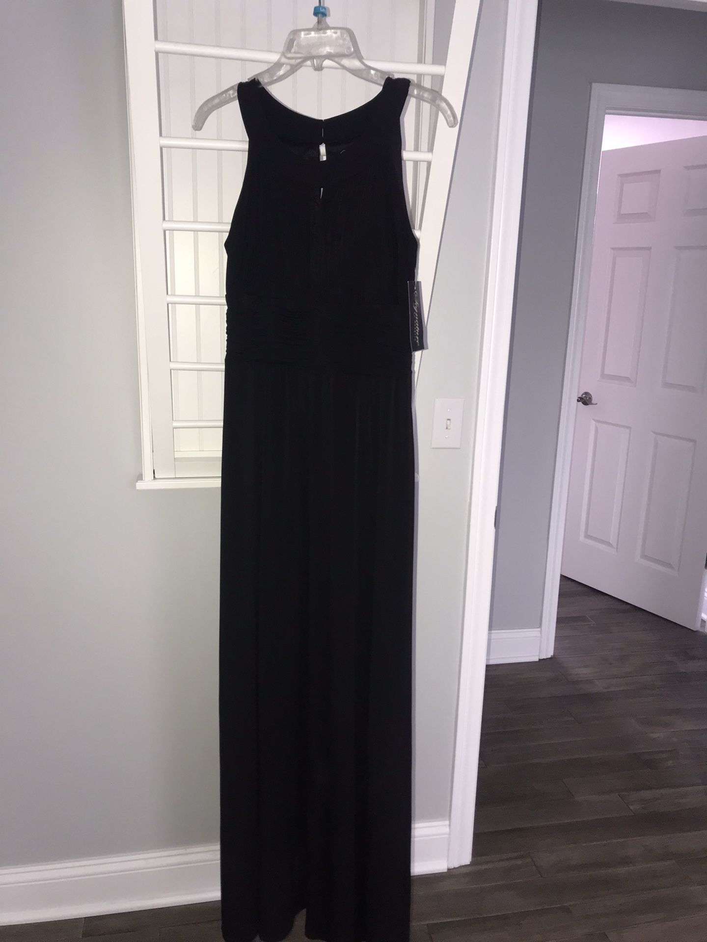 Brand New Long Black Gown 