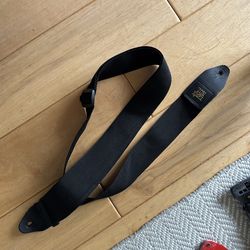 Ernie Ball polypro 2 inch guitar strap black