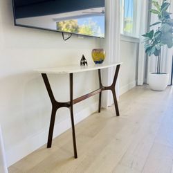 Crate & Barrel Elke Console Table