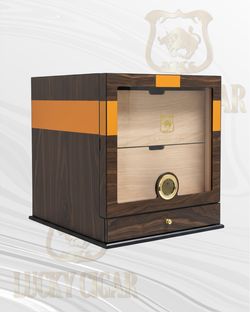 The Big Box Humidor – Glass Front Cigar Humidor