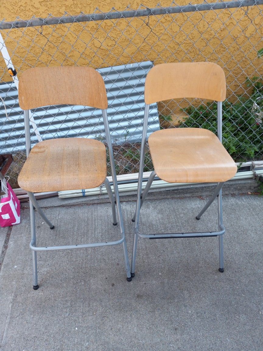 Ikea Wooden Bar Stool Chairs