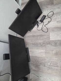 ASUS Monitors – Lot of 2 with Power Adapter