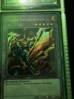 Flame swordsman