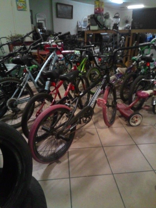 Lots Of Bikes