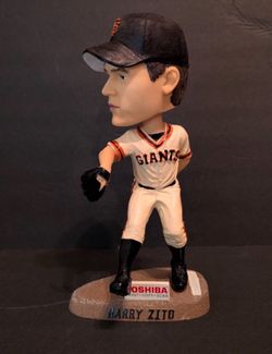 Bobblehead Barry Zito AUTOGRAPHED