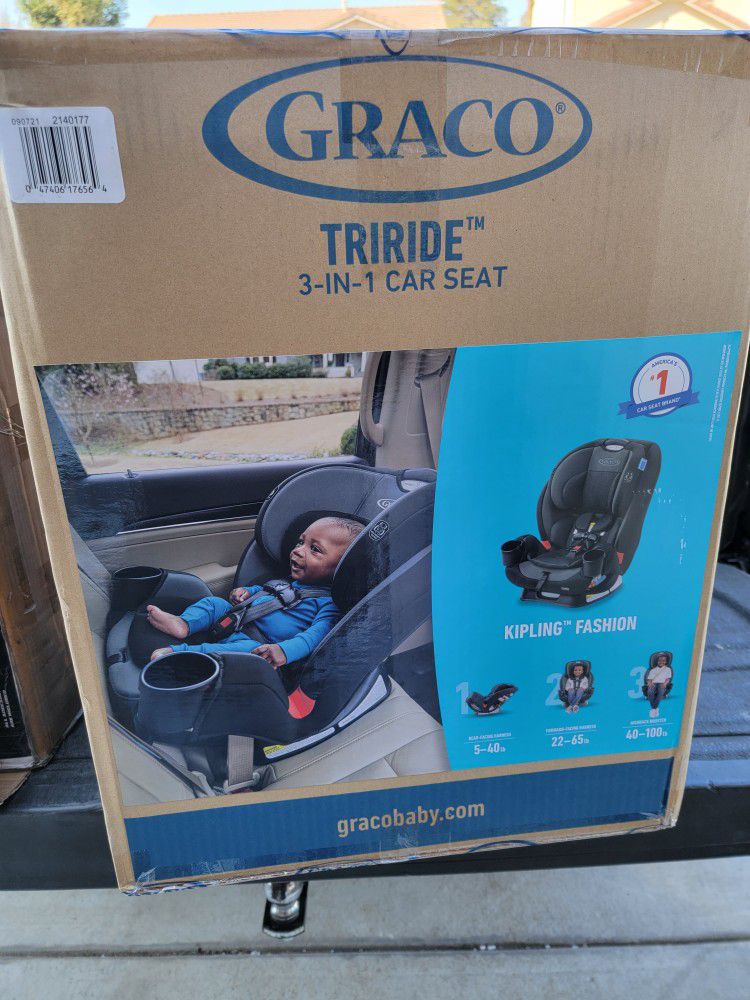 Graco Triride Car Seat, 3-in-1