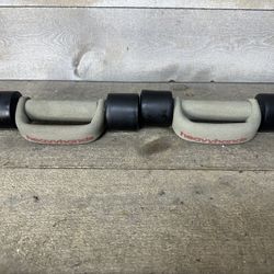 AMF HeavyHands PAIR 4lb Each Dumbbells Made in AUSTRIA (8lb total), Gray