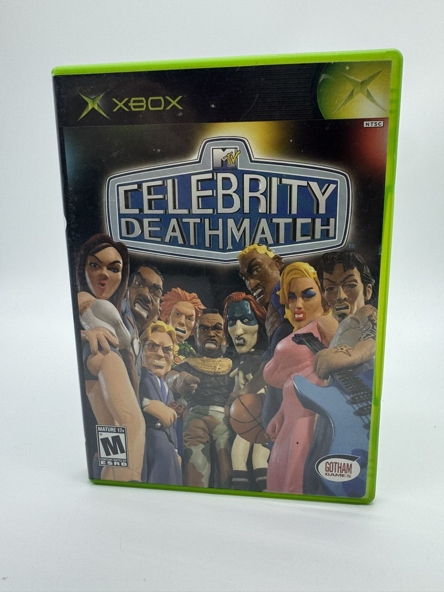 MTV Celebrity Deathmatch (Microsoft Xbox, 2003) No Manual Tested Works
