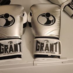 16 Oz Boxing Gloves Plus Free Hand Wraps 