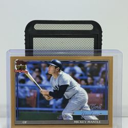 2026 Topps Series 1 Baseball Mickey Mantle Gold 45/50 #T91-48