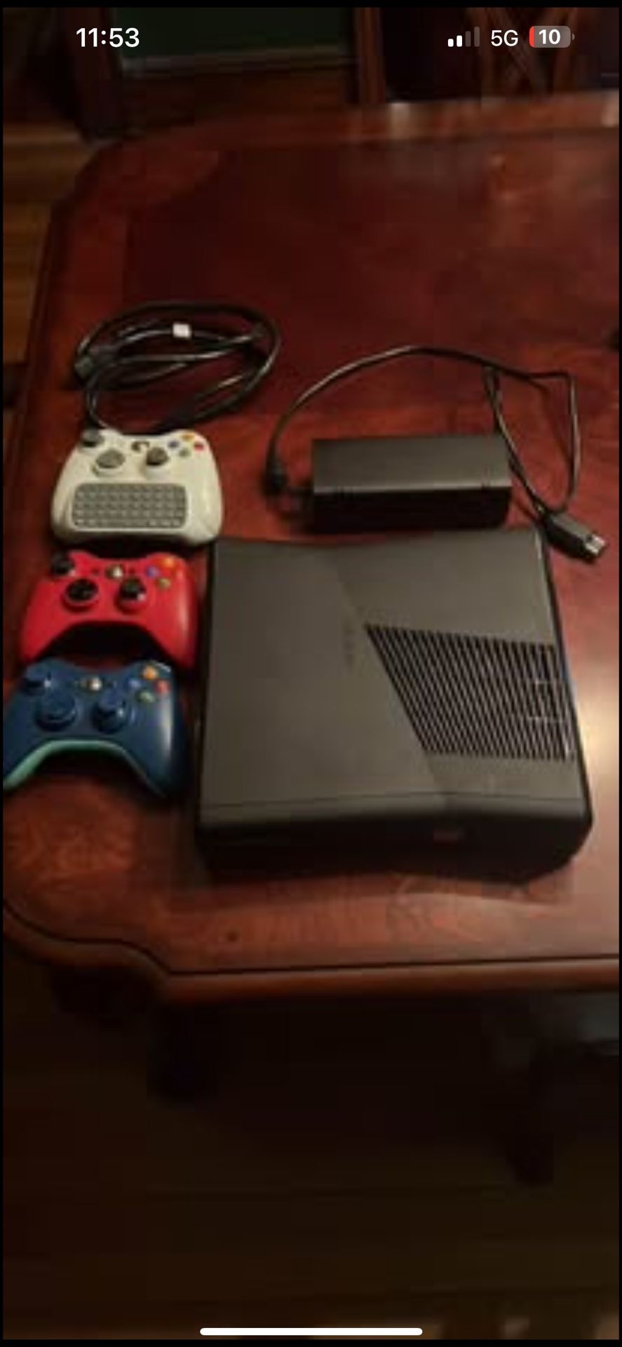 OG Xbox And Xbox 360 Slim With Games