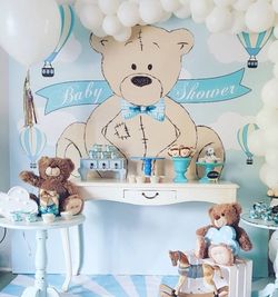 Teddy Bear Theme Babyshower Boy