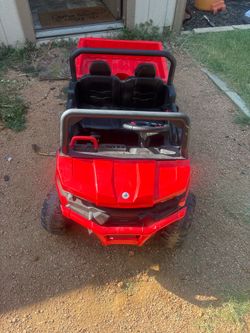 24V two-seat ride-on truck for kids