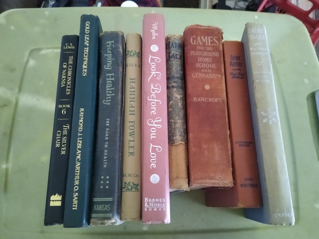 1900's to 1950'ish and a cpl newer books