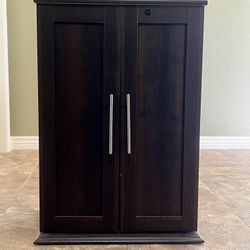 Lockable Storage Cabinet, 4 Shelf, Chest Cabinet with Lock