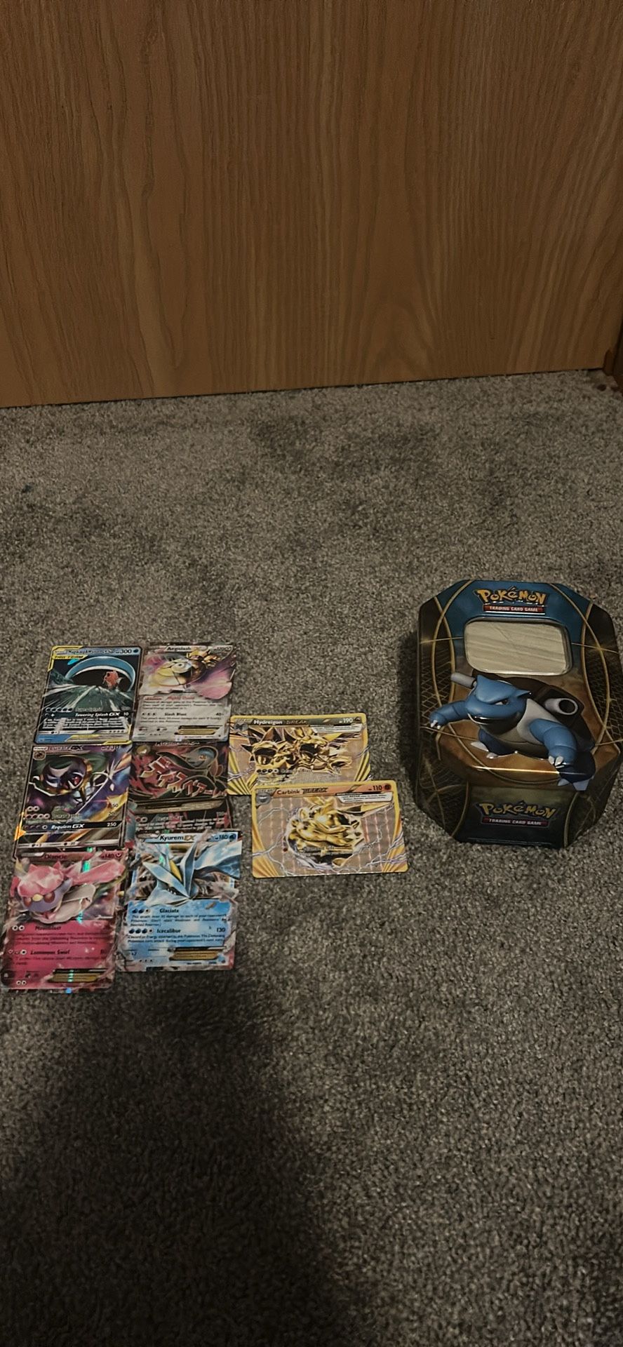 BOX OF POKEMON CARDS