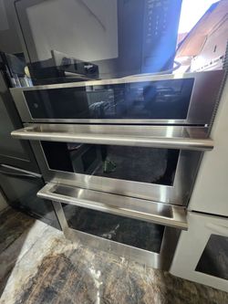 30" JENN AIR MICROWAVE OVEN COMBO STAINLESS STEEL
