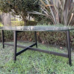 Glass Top Coffee Table