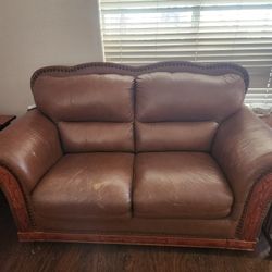 Leather Couch 