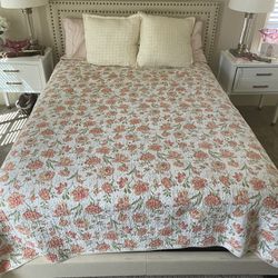Queen Size Bed Frame With Queen Mattress 