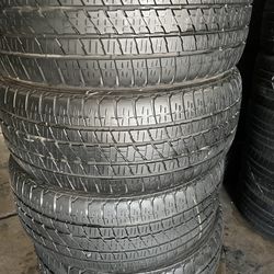 285-45-22 Bridgestone Dueler Used Set