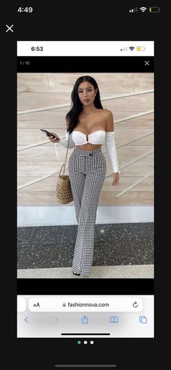 Checkered Pants