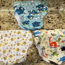 Cloth Diapers And Inserts 