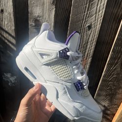 Jordan 4 Purple Metallic